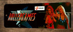 Roller Games Arcade Video Game 4x12 Metal Wall Sign Marquee Banner Poster
