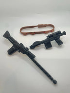 Vintage IG-88 Replacement REPRO Bandolier & Blasters Guns Set 1980 IG88 12” 15"