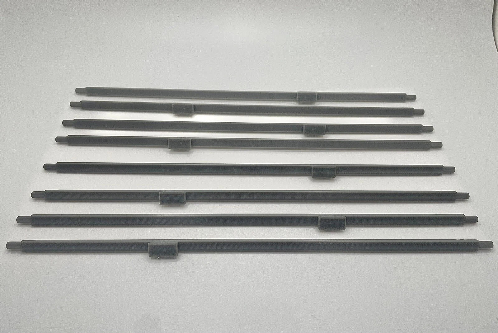 VINTAGE KENNER STAR WARS Y Wing Engine 8X Struts Replacement Part REPRO 1983
