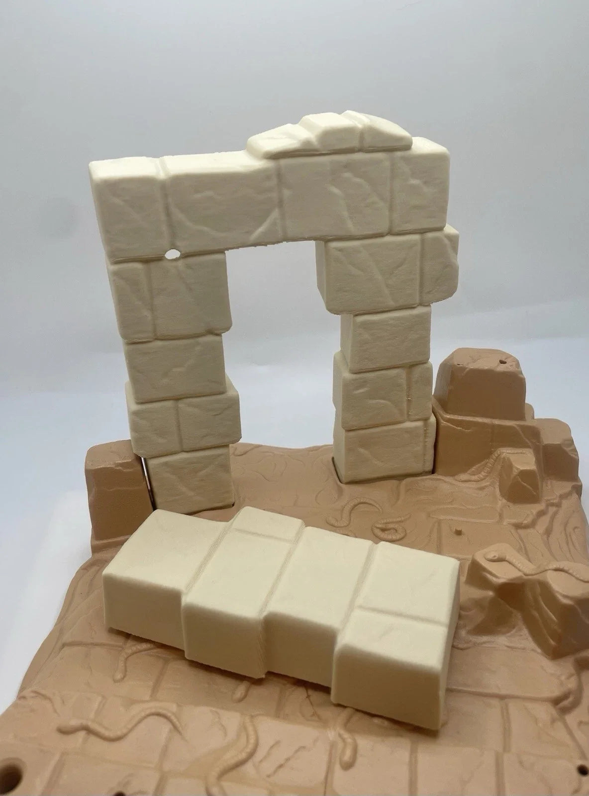Indiana Jones Well Of Souls Wall & Breakaway Piece 1982 REPRO Replacement Part