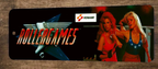 Roller Games Arcade Video Game 3x12 Metal Wall Sign  Marquee Banner Poster