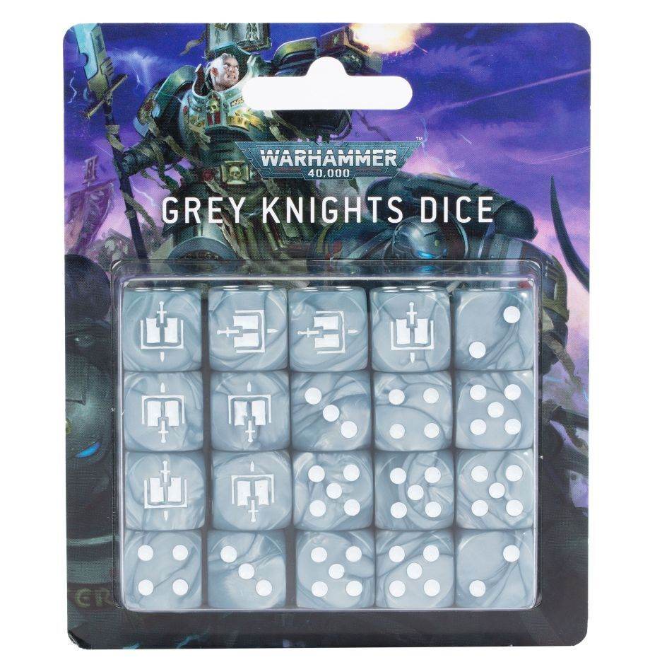 Warhammer 40k Dice: Grey Knights - 