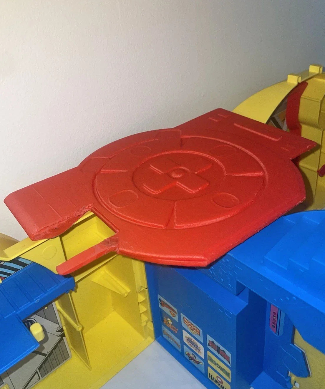 Kenner Super Powers Hall of Justice Playset Landing Pad Platform Repro Part 1984