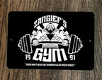 Zangiefs Gym Street Fighter 8x12 Metal Wall Sign Poster Video Game
