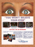 1983 Sierra Online Threshold Vic-20 Games Original Ad v1