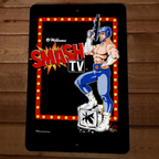 Smash TV Video Game Artwork 8x12 Wall Sign Arcade