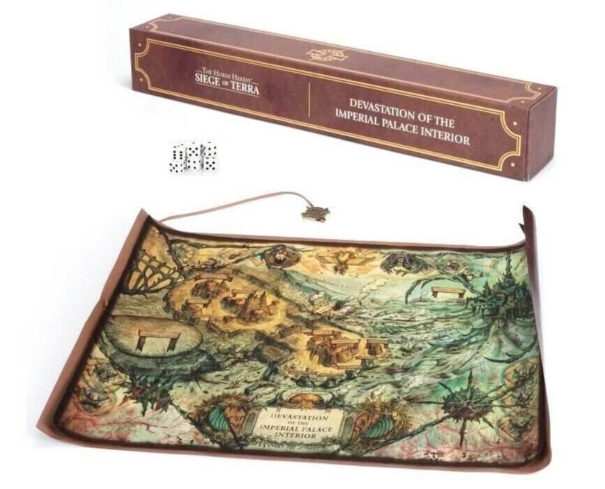 Warhammer: The Horus Heresy Siege of Terra - Devastation of the Imperial Palace Interior Map - 