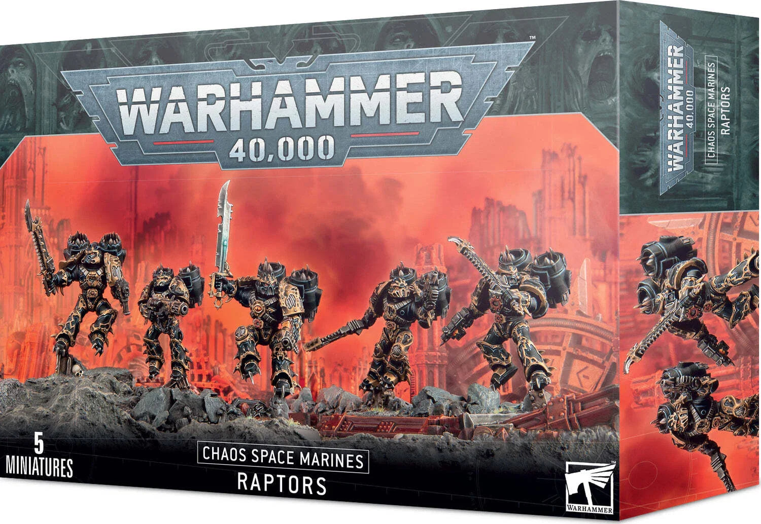 Warhammer 40k Chaos Space Marine Raptors