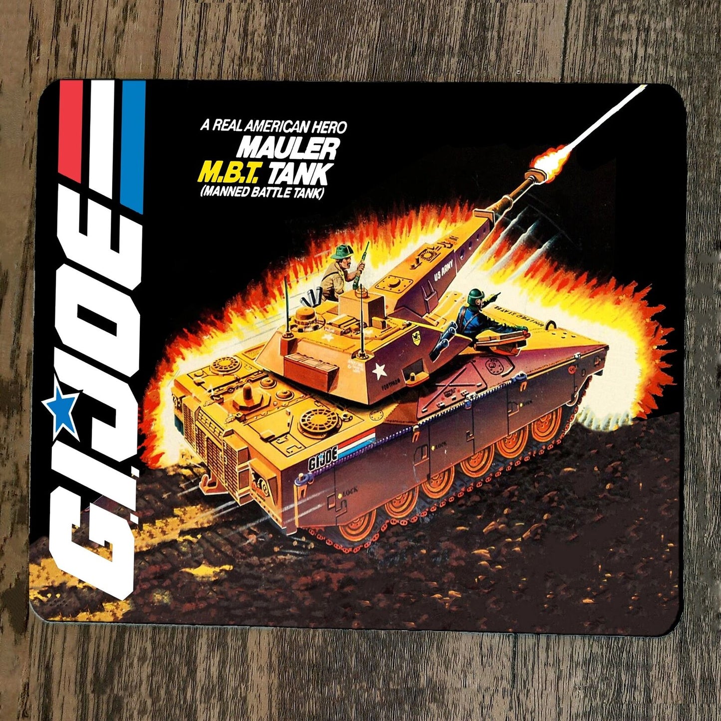 GI Joe MBT Mauler Manned Battle Tank Mouse Pad