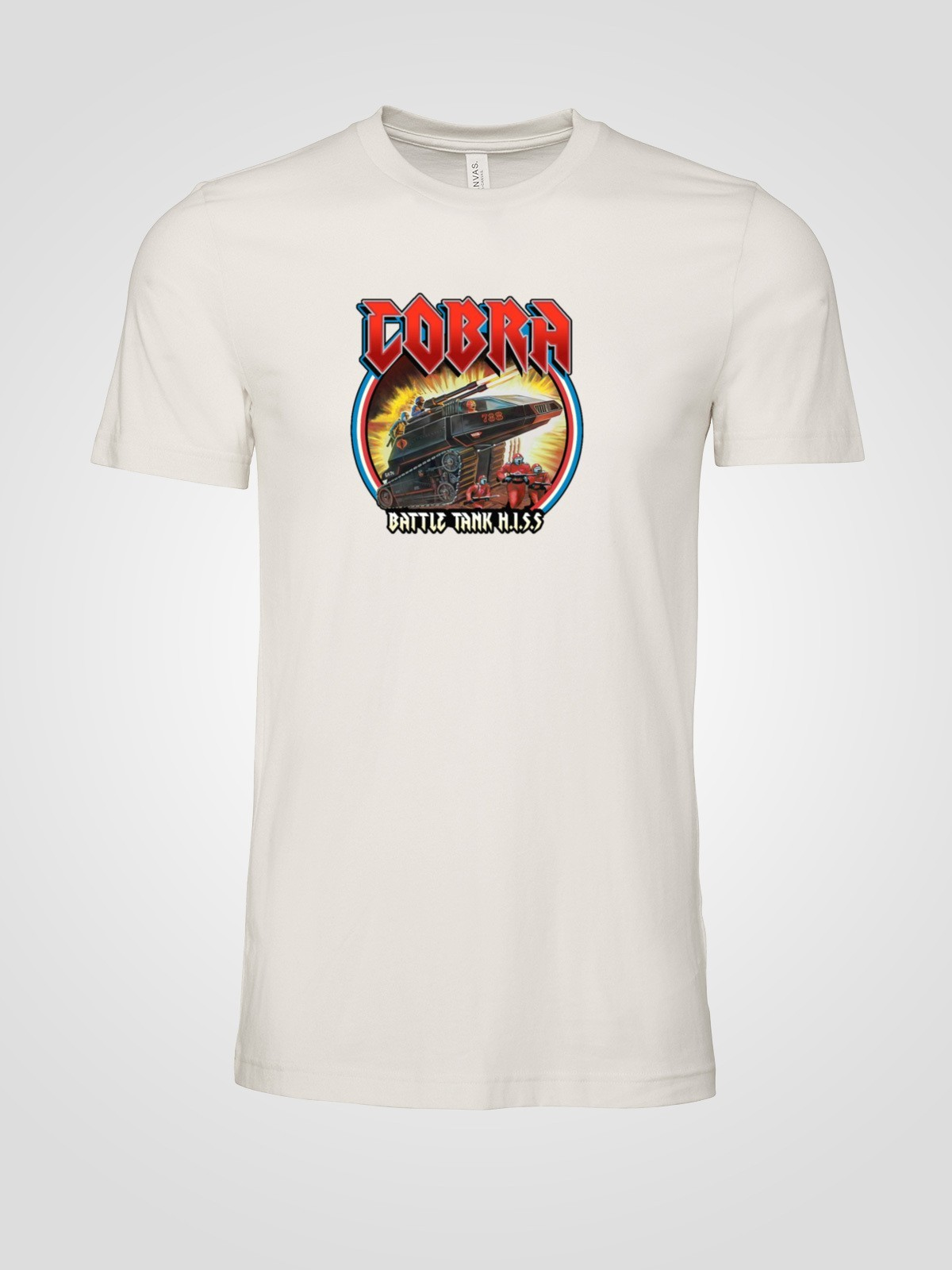 GI Joe Cobra Battle Task HISS  Mens T Shirt
