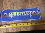 Gauntlet Video Game 3x12 Metal Wall Sign Classic Arcade