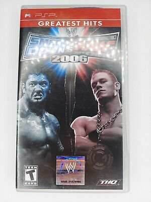 WWE Smackdown vs Raw 2006 (Greatest Hits) (PSP) - Game Only