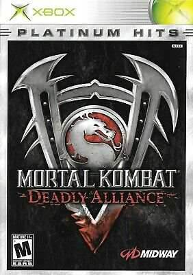 Mortal Kombat: Deadly Alliance (Platinum Hits) (Xbox) - Game Manual Only