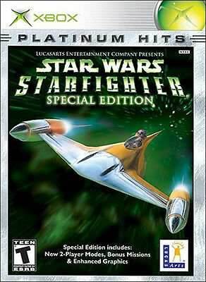 Star Wars Starfighter Special Edition (Platinum Hits) (Xbox) - Game Manual Only