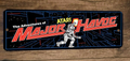 Major Havok Marquee Banner 3x12 Metal Wall Video Game Arcade Poster