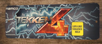 Tekken 4 Arcade 3x12 Metal Wall Video Game Marquee Banner Sign