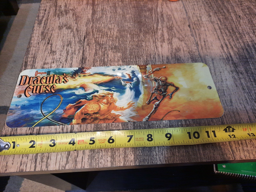 CastleVania III: Dracula's Curse Classic Video Game Marquee Banner 3x12 Inch Sign