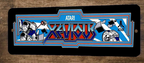 Xevious 3x12 Metal Wall Video Game Arcade Sign Poster