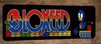 Bloxed Arcade Video Game 3x12 Metal Wall Sign Marquee Banner Poster