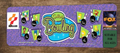 Simpsons Bowling Arcade 3x12 Metal Wall Video Game Marquee Banner Sign