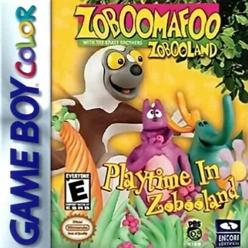 Zoboomafoo Playtime in Zobooland (Gameboy Color) - Game Manual Only