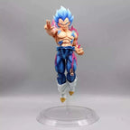 Vegeta Ultra Ego and Super Saiyan Blue Swappable Heads Anime Figure, Dragon Ball Z Action Figurines
