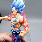 Vegeta Ultra Ego and Super Saiyan Blue Swappable Heads Anime Figure, Dragon Ball Z Action Figurines