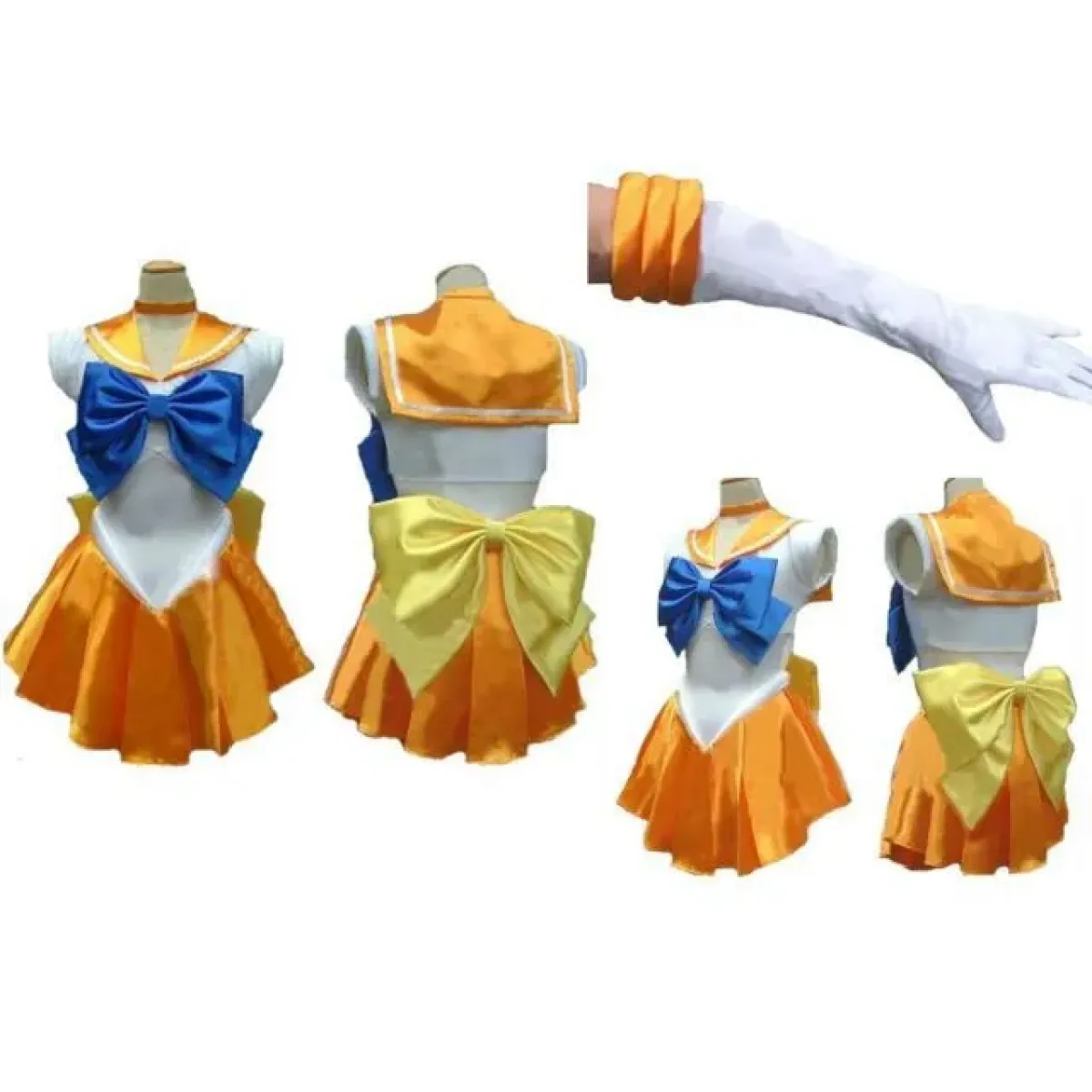 Sailor Moon Cosplay Costume - Dress, Vestido, Wig
