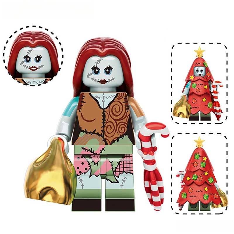Sally Nightmare Before Christmas Lego Minifigures Custom Toys 2