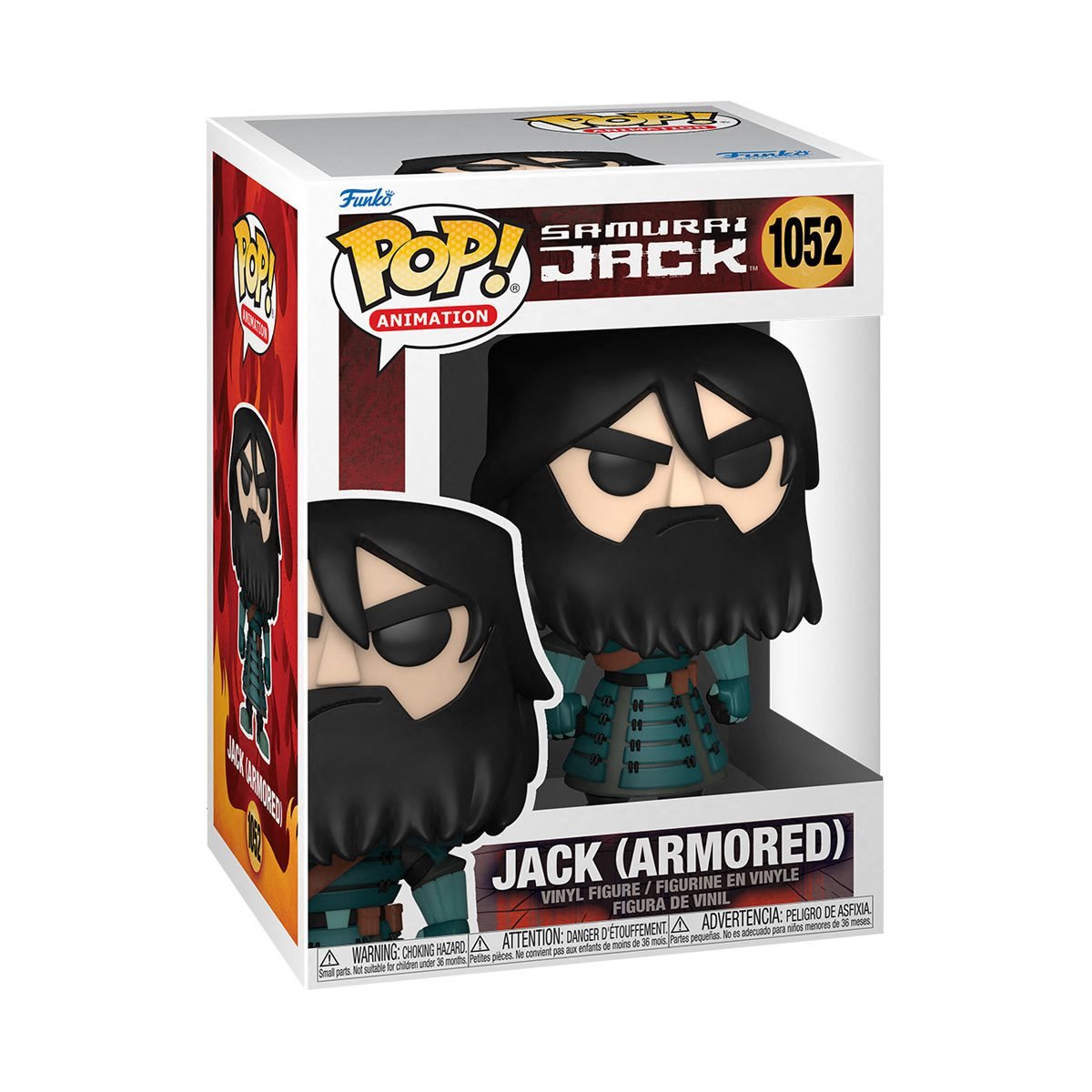 Samurai Jack Armored Jack Funko Pop! Vinyl Figure