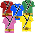 Samurai Ranger Uniform Monster Toddler T-shirt - 4 Toddler / Blue