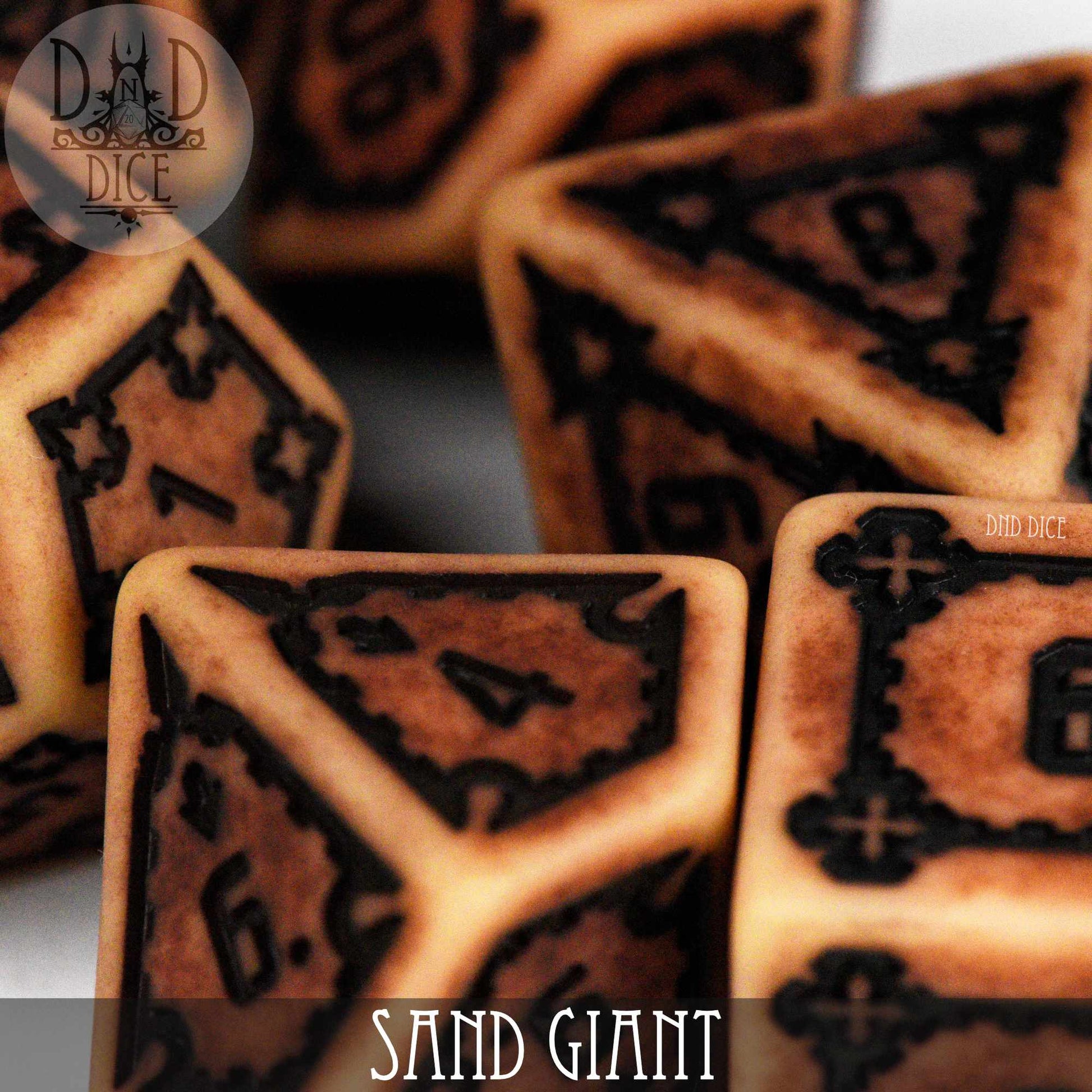 Sand Giant Dice Set (Oversize)