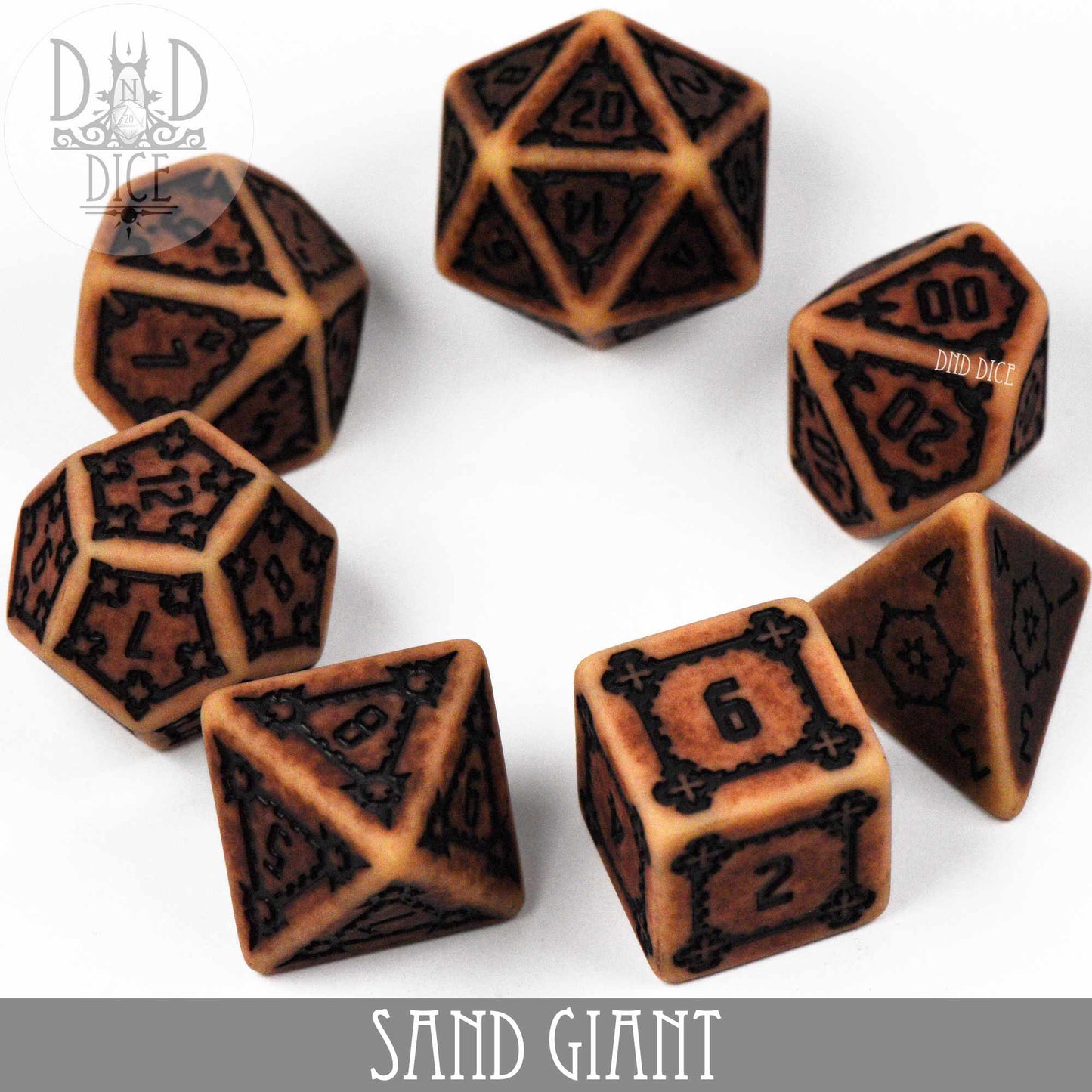 Sand Giant Dice Set (Oversize)