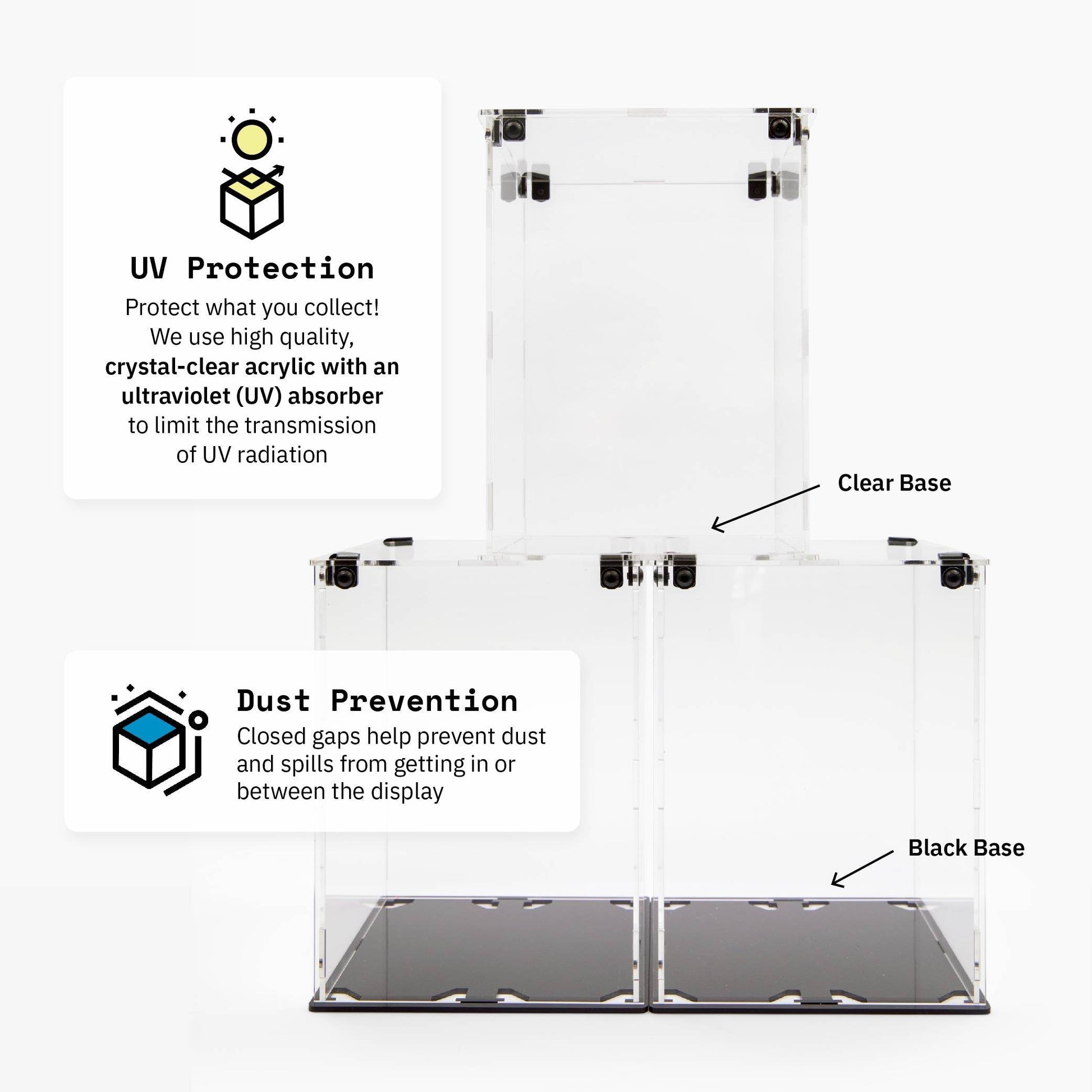 Mini Stacker 14x9x7 - Clear / UV Protection