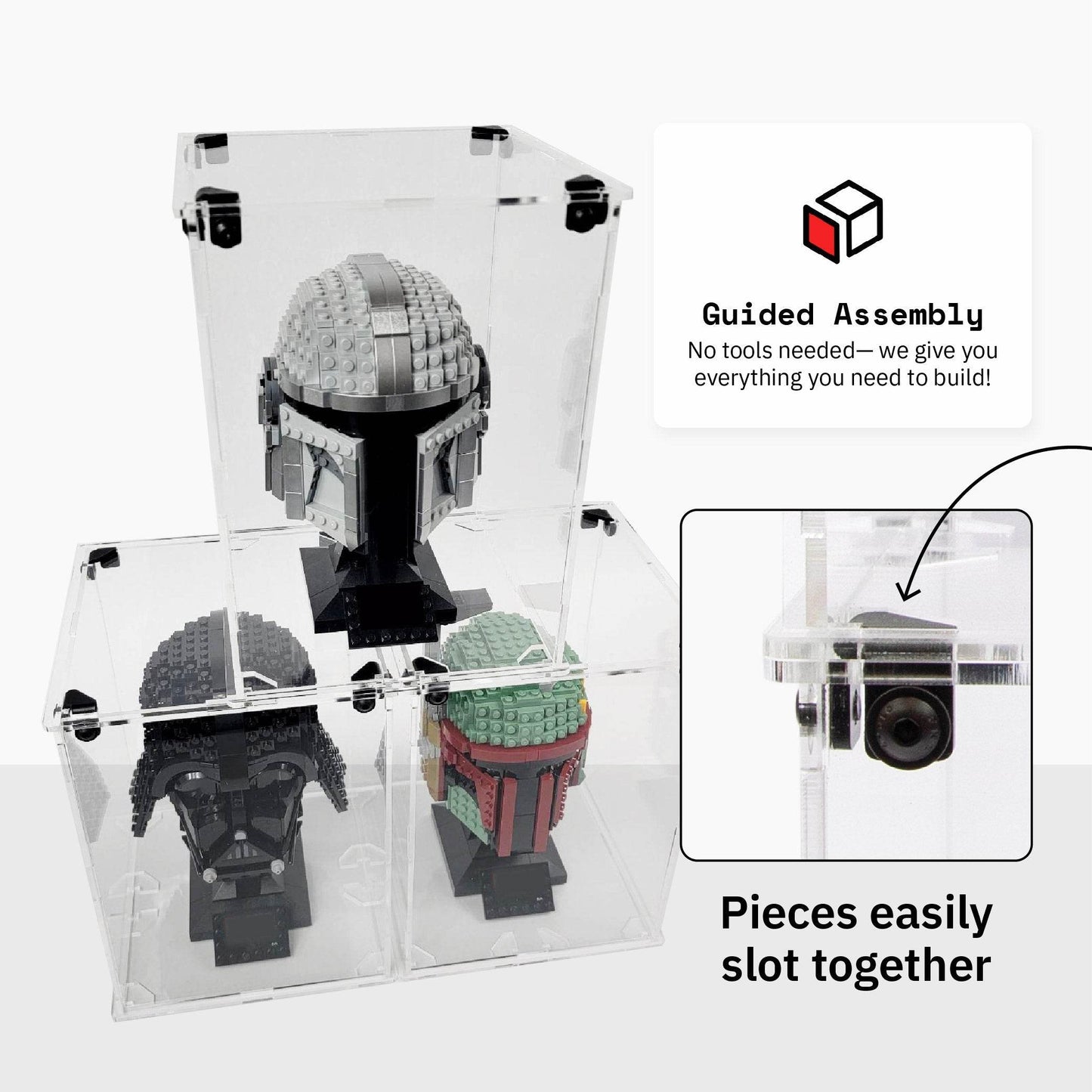 Mini Stacker 15x8x8 - Clear / UV Protection