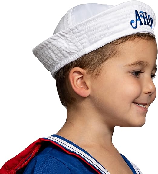 Scoops Ahoy Ice Cream Shop Sailor Kids Costume Set