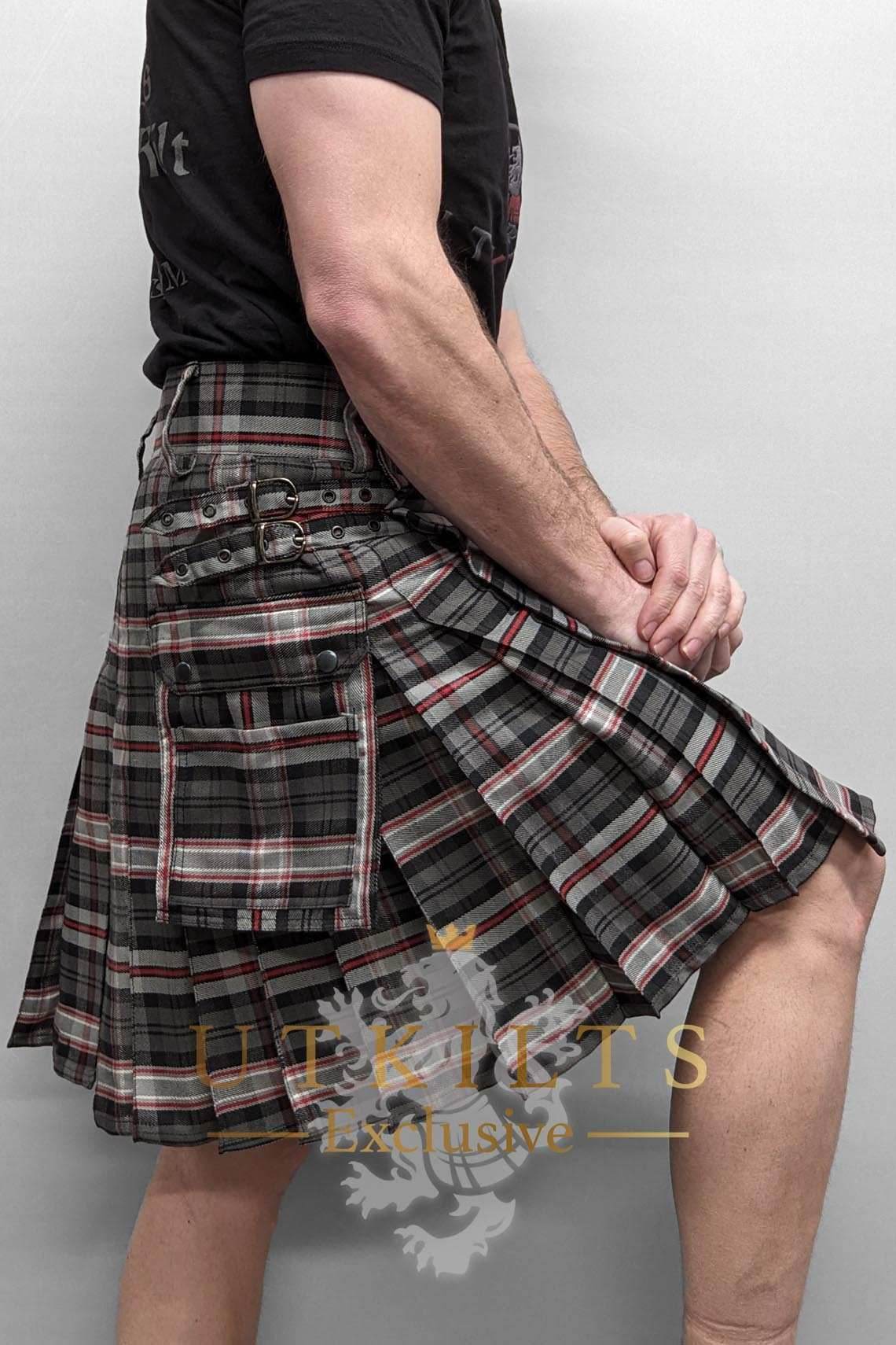 Standard Scottish National Antique Tartan Utility Kilt - 30 / 22