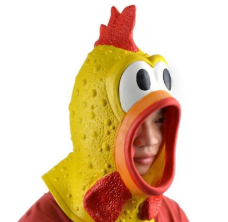 Screaming Chicken Mask