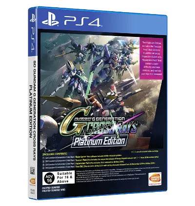 SD Gundam G Generation Cross Rays Platinum Edition [Asia Import] (Playstation 4) - Game Only