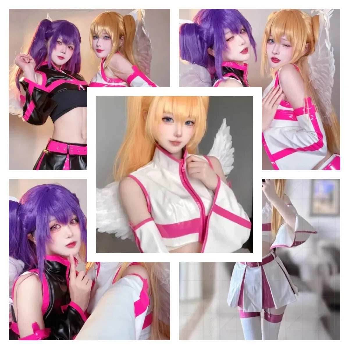 2.5D Seduction Miriella Cosplay Costume with Wings – Full Set - XS / Wings Only