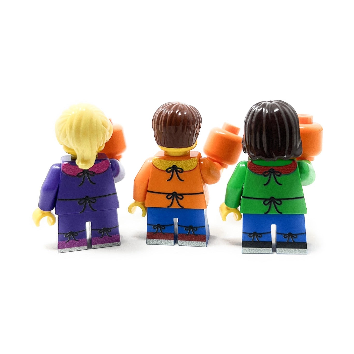 Set of 3 Kids Trick-or-Treating on Halloween Minifig Collection