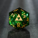 Set of 7 Zelda triforce dice - Role-Players