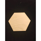 Catan Compatible Blank Wood Game Board Set and Border Pieces - 