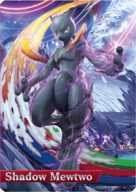 Shadow Mewtwo Pokken Tournament Amiibo Card (WiiU) - Card Only