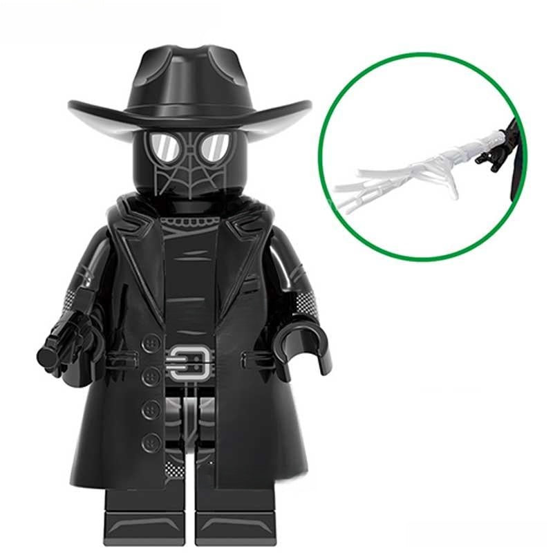 Shadow Spider-Man Black Noir Suit Lego Minifigures Custom Toys NEW