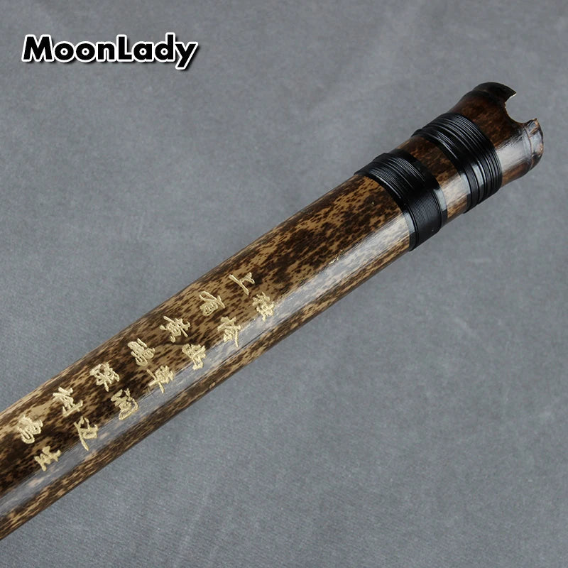 Shakuhachi 54cm Vertical Flute D Key Shakuhachi 5 Holes Wooden Musical Instruments New Arrival Bamboo Flute Woodwind Instrument