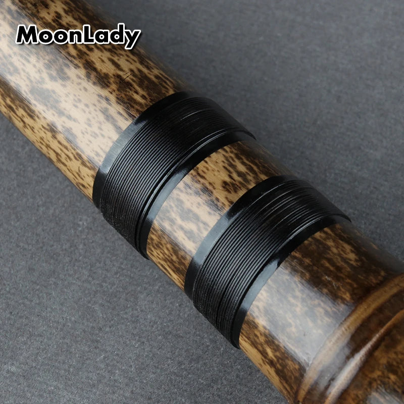 Shakuhachi 54cm Vertical Flute D Key Shakuhachi 5 Holes Wooden Musical Instruments New Arrival Bamboo Flute Woodwind Instrument