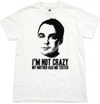 Sheldon I'm Not Insane T-shirt - 2XL