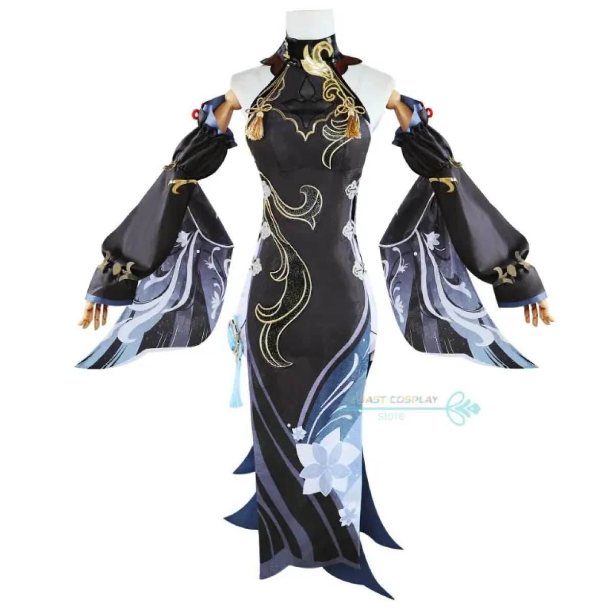Shenhe Cosplay Costume - Costume Wig / XS / Genshin Impact