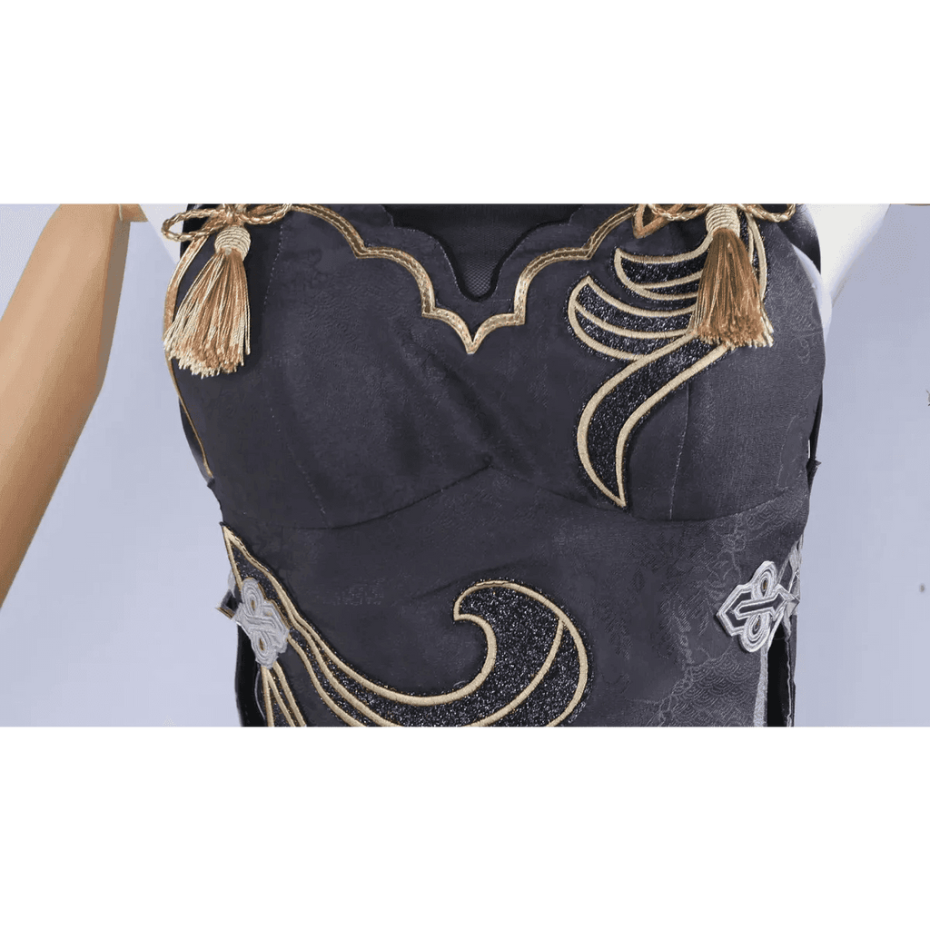 Shenhe Cosplay Costume - Costume Wig / XS / Genshin Impact